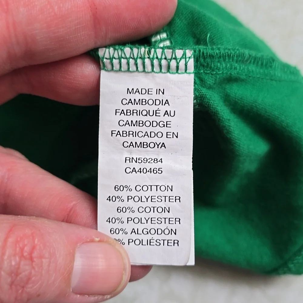 Children's‎ Place Green Christmas Shirt Size 4T